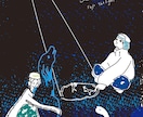 ゆる〜い可愛さ！アイコン&イラスト描きます 自分が主人公の絵本のワンシーン、そんな絵をお届けいたします。 イメージ10