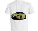 あなたの愛車をイラストにします 大切な愛車をTシャツなどにプリントしてオリジナルグッズに！ イメージ4