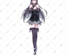 完成品！表情８種＋角＋尻尾の小悪魔ちゃん販売します 【完成品】全32種類の立ち絵になります！【すぐお渡し可能】 イメージ6