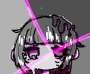 ポップで病みかわなイラスト描きます あなただけの個性をアイコンにしてみせます イメージ2