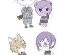 あなたのアイコン、自キャラ…可愛く描きます 自キャラが大好きだけど、他の方の絵柄で見てみたい！…等 イメージ4