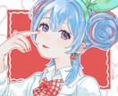 アイコン.歌ってみた.グッズ.一枚絵など描きます 透明感のある雰囲気が得意です！商用利用◎ イメージ2