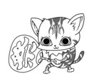 飼猫ちゃんのかわいい猫のアイコン描きます 飼猫ちゃんのアイコン描きます。 イメージ2