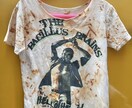 お手持ちのTシャツ/バッグを錆染めします 錆びた釘やねじを使用したインダストリアルな染色 イメージ2