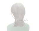 柔らかい雰囲気が伝わる後ろ姿のイラスト描きます SNSやブログのアイコン、吹き出しイラストなどにも♪ イメージ6