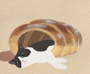 ゆるふわ可愛いイラスト描きます デフォルメしたゆるふわ可愛いイラストが欲しい方へ！ イメージ1