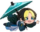 和風SDイラスト制作ます 和風以外にもかわいいデザイン承ります！ イメージ3