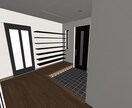 住宅の間取り・パースを作成します パース、3Dcadも同時に作成いたします イメージ3