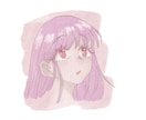 水彩風SNSアイコン描きます 最短即日納品！ふんわり優しい雰囲気が好きな人におすすめ！ イメージ4