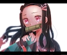 きらきらした女の子のイラスト描きます かわいい女の子限定になります！ イメージ6