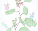 ふしぎなあたたかさと面白みのある挿絵お描きします 文字や詩など、その世界観にそっと寄り添えますように。 イメージ7