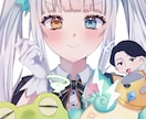 アイコンイラスト描きます 女の子を描くのが得意です！お気軽にご相談ください！ イメージ3