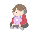 ふんわりゆるっとタッチのオリジナルイラストできます 学生さんやお子様のイラストを描いてほしいかたにぴったりです！ イメージ6