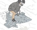 オシャレなイラスト描きます インテリアの一部として飾ってもらえたら嬉しいです イメージ4