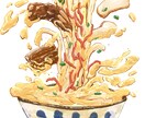 看板メニュー、フードイラスト描きます お店のイチオシをより魅力的に！ イメージ2