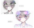 可愛い&儚い雰囲気のイラストを心を込めて描きます SNSアイコン/立ち絵/一枚絵など!ご相談ください⟡.* イメージ10