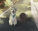 写真から可愛くペットの似顔絵を描きます 大切なペットの似顔絵を描いて欲しい人に☺️ イメージ1