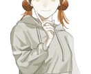 雰囲気のあるイラストを制作いたします 一枚絵、アイコン、サムネイルなど幅広く対応しています！ イメージ3