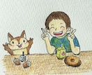 先着3名様限定手描きのペット＆人物イラスト描きます プレゼントとしてほっこりのイラスト描きます イメージ1