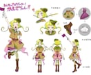 用途考慮で詳細にキャラクターをデザインします 用途に沿ったキャラクターデザイン承ります！ イメージ1
