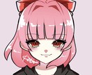 線対称の綺麗なアイコン描きます 可愛いポップな絵柄で綺麗な線対称なイラスト イメージ4