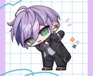 sns用アイコンお描きいたします かっこかわいい、儚い絵柄が好みの方へ イメージ5