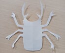 切り絵で何でも作ります こういうのを作ってほしいというのがあれば何でもどうぞ イメージ1