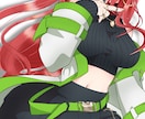 SNS・配信活動に使える一枚絵を制作します VTuber様や配信者様！TRPGキャラクターも対応可能！ イメージ3