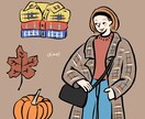 多用途イラスト作成致します 可愛い、ゆるい、オシャレなイラスト イメージ3
