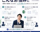 業務の悩みを整理し改善優先順位を提案します 60分で業務の詰まりと次にやることを明確に イメージ2
