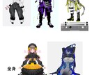 最短即日でどんなのでも描きます デフォルメや可愛い、カッコイイに全振りした極端な絵柄で イメージ4