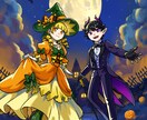 ポップでキャッチーな一枚絵を描きます シンプルな線とパキッとした塗りのイラストを届けます イメージ3
