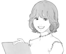 シンプル・好印象な似顔絵描きます 初めての方も大歓迎!お気軽にご相談ください! イメージ1