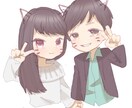 単色/フルカラーの似顔絵を提供します 可愛いイラストのまま似ている似顔絵が欲しい方に イメージ8