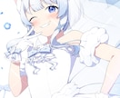 一枚絵制作致します 歌ってみたや動画用サムネイル、MV用、個人観賞用など！ イメージ7
