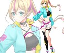 オリジナルのキャラクターデザインを作成します 活動者様向け、カラーラフ修正無制限、好きを詰め込む イメージ3