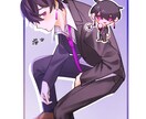 アイコンや一枚絵を描きます アイコン、一枚絵、動画用のイラストなどをお描きします イメージ5