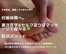 妊活女子限定‼︎陰陽五行&足つぼで体質改善します 東洋医学の知恵を活かした目からウロコの妊娠体質メソッド。 イメージ1