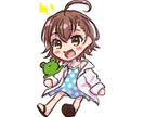 胸上イラストorデフォルメアイコンイラスト描きます 目が綺麗と好評いただく事が多いです！キラキラした絵が好きです イメージ4