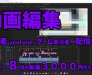 初心者YouTuber必見、動画編集承ります 安めに設定しております、できる限り頑張ります イメージ1