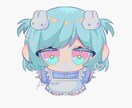 ころんとかわいいアイコンお描きします SNSで使えるかわいいデフォルメアイコンお描きします！ イメージ1