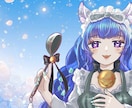 IRIAM配信用の立ち絵を作成します 配信アプリIRIAMで使用出来る1枚立ち絵イラストの出品 イメージ1
