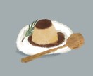 まるで絵本の世界。目を惹くフードイラスト描きます カフェ・お菓子屋さん必見。差がつくイラストです。 イメージ3