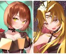 背景あり同料金☆かわいいアイコンイラスト作成します 経験多数のイラストレーターが制作！ イメージ2