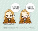 印象に残るポップで可愛いアイコン制作します 【商用可】線や塗り方、小物など細かく対応いたします。 イメージ4