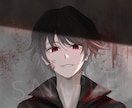 ほんのりダークで雰囲気ある1枚絵お描きします 商用利用◎サムネ、Vtuber、MV、書籍表紙などなど！ イメージ1