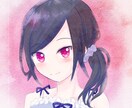 水彩風SNSアイコンイラスト描きます 水彩加工２パターン用意します！ イメージ1