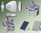 3Dデータ作成、3Dモデリング、図面作成します アクセサリー、3Dプリント、3Dデータ、モデリングします！！ イメージ5
