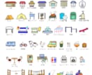 手描き風のフロアマップを作成します 店舗・施設・イベント会場など イラストでわかりやすく！ イメージ4