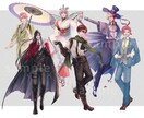 TRPG・VTuber等の立ち絵描きます こだわり抜いたキャラデザを高クオリティで再現します！ イメージ2